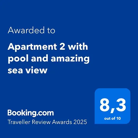 2 With Pool And Amazing Sea View *